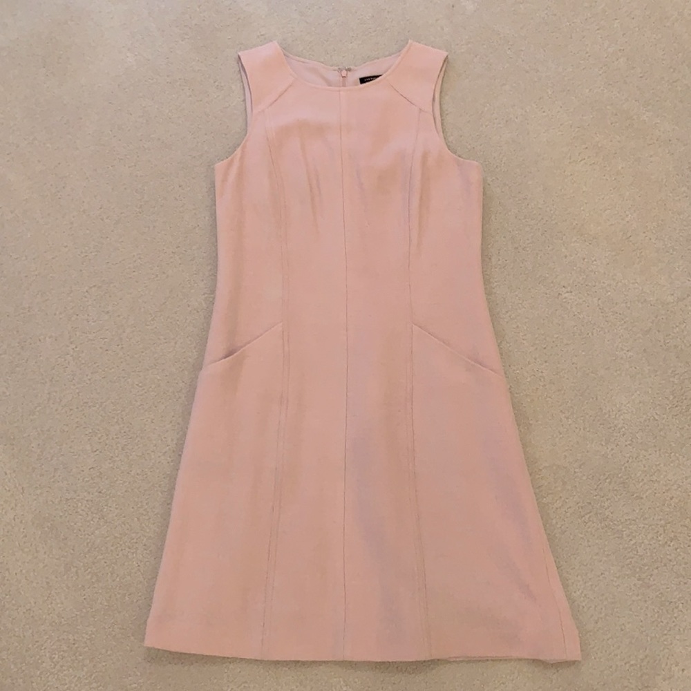 Felted sleeveless sweater dress